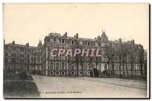 CARTE DOUBLE Internats St Clair Et St Maurice