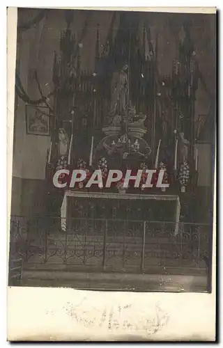 CARTE PHOTO Eglise