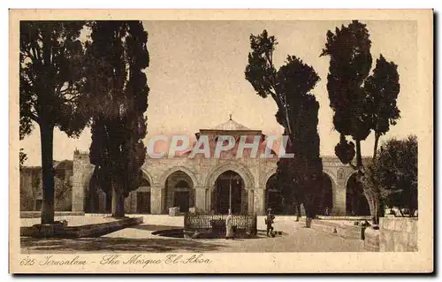 Cartes postales Jerusalem The mosquee El Aksa