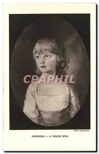 Cartes postales Gainsborough La Princesse Sophia