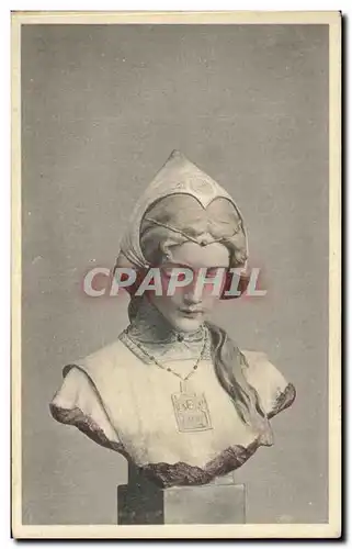 Cartes postales Andacht Statue