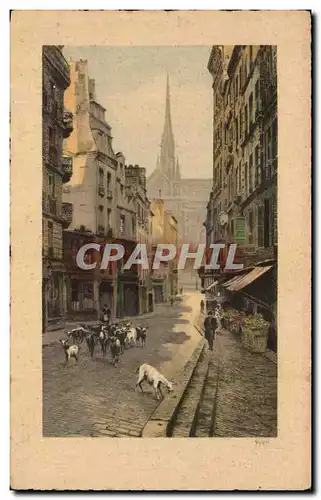 Ansichtskarte AK Paris Rue Du Haut Pave Chevres