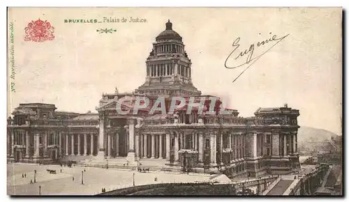 Cartes postales Bruxelles Palais De Justice