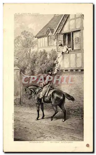 Cartes postales Hommagns gutein Morgen Cheval