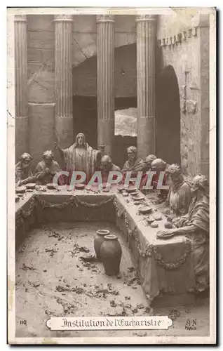 Cartes postales Institution De l&#39Eucharistie Christ