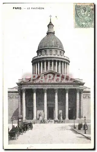 Cartes postales Paris Le pantheon