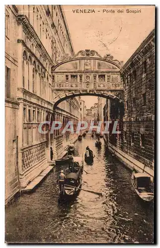 Cartes postales Venezia Ponte dei Sospiri