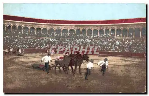 Cartes postales Aerastre Corrida