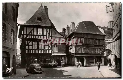 Cartes postales Dinan Maison de la mere Pourcel Place de l&#39Apport