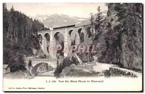 Cartes postales Pont Sfe marie Route de Chamonix