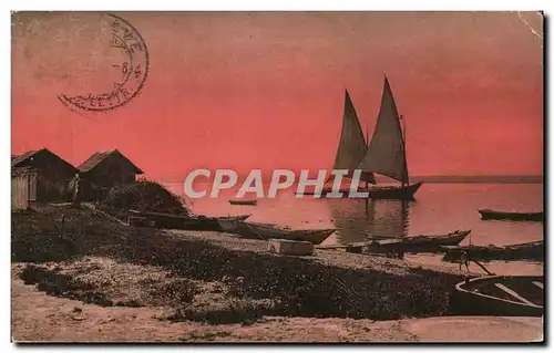 Cartes postales Lac Leman Bateau Suisse