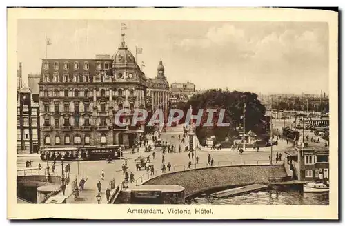 Cartes postales Amsterdam Victoria Hotel