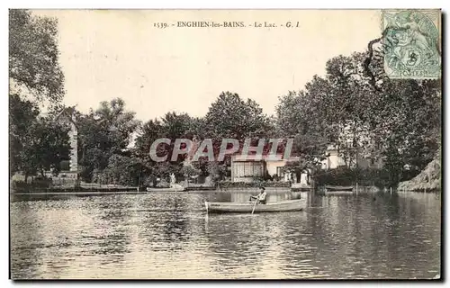 Cartes postales Enghien Les Bains Le Lac