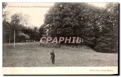 Ansichtskarte AK Environs de Mayenne Fontaine Daniel