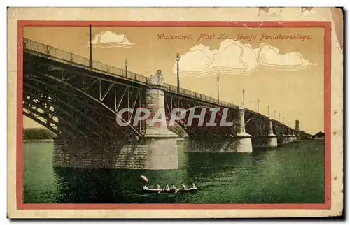 Cartes postales Warszawa Most Jozefa Poniatowskiego Pologne