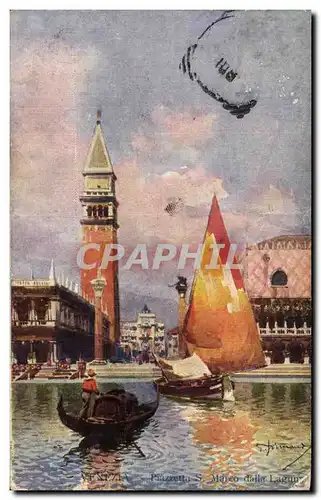 Cartes postales Venezia Piazzetta St Mareo Dalla Laguna