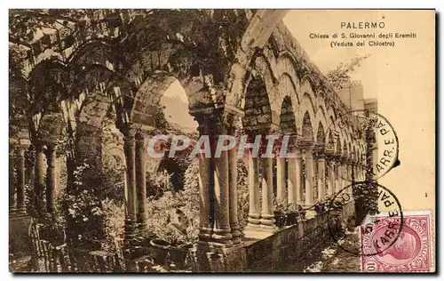 Cartes postales Palermo Chiesa Giovanni Degli Eremiti