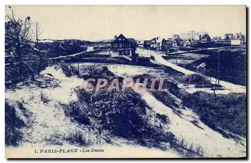 Cartes postales Paris Plage Les Dunes