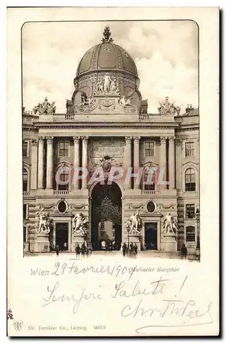 Cartes postales Wien Michaeler Burgthor