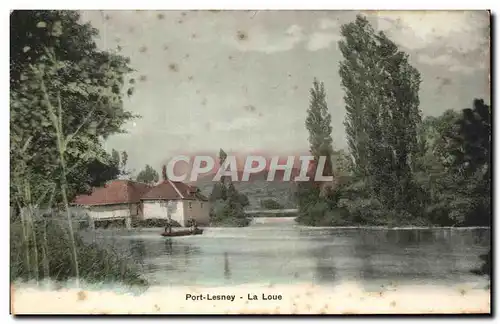 Cartes postales Port Lesney La Loue