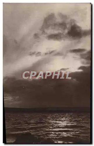 Cartes postales The coming storm