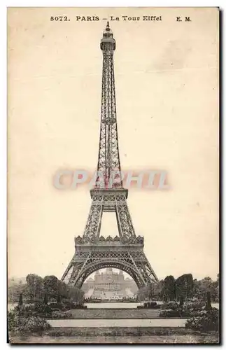 Cartes postales Paris La Tour Eiffel