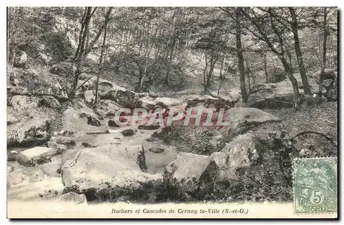 Cartes postales Rochers et Cascades de Cernay la Ville