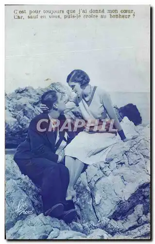 Cartes postales fantaisie Femme