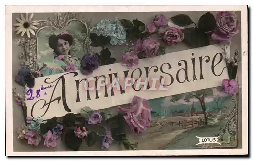 Cartes postales Fantaisie Femme