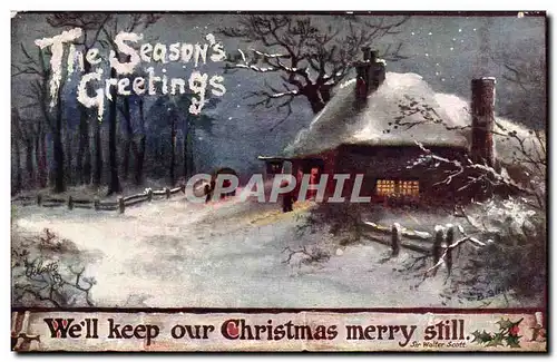 Cartes postales Fantaisie Noel