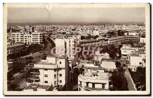 Ansichtskarte AK Maroc Casablanca Avenue du parc et le petit lycee