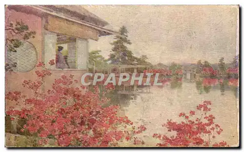 Cartes postales Fantaisie paysage Japon