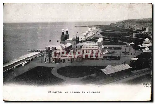 Cartes postales Dieppe Le Casino et la Plage