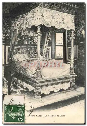 Ansichtskarte AK Chateau d&#39Anet La Chambre de Diane