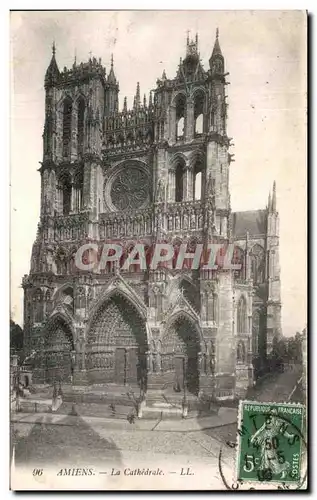 Cartes postales Amiens La Cathedrale