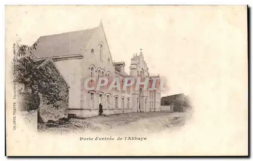 Cartes postales Porte d&#39entree de l&#39Abbaye Grande trappe