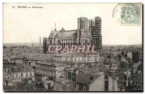 Cartes postales Reims Panorama