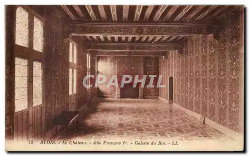 Cartes postales Blois Le Chateau aile Francois 1er Galerie du Roi