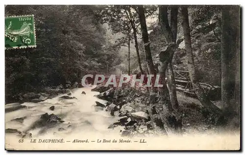 Cartes postales Le Dauphine Allevard Le bout du Monde