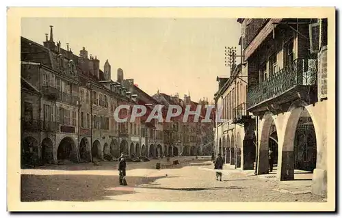 Ansichtskarte AK Lons le saulnier Rue du commerce