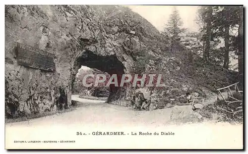 Cartes postales Gerardmer La Roche du Diable