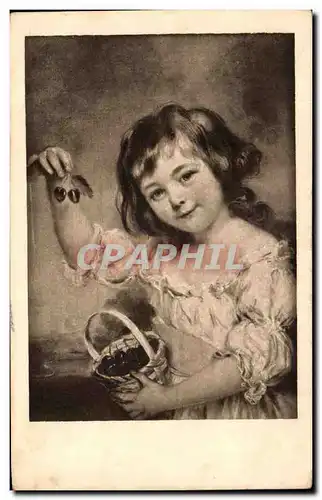 Cartes postales John Russel fec Paris l&#39enfant aux cerises