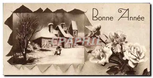 Cartes postales Bonne Annee Fantaisie