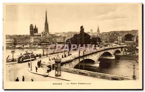 Ansichtskarte AK Rouen Le Pont Corneille