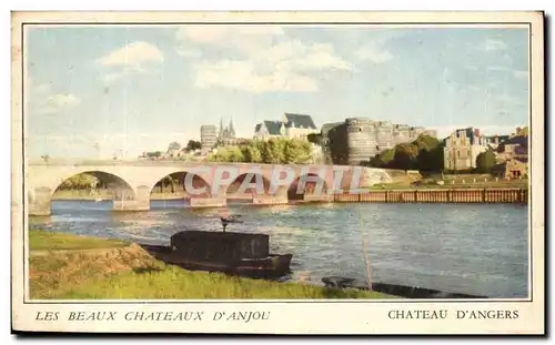 Cartes postales Les Beaux Cateaux D&#39Anjou Chateau d&#39Angers