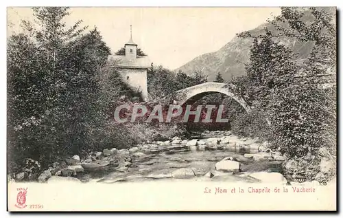 Ansichtskarte AK Le Nom Et La Chapelle De La Vacherie