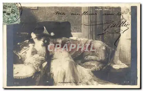 Cartes postales Salon 1903 Etcheverry Vertige