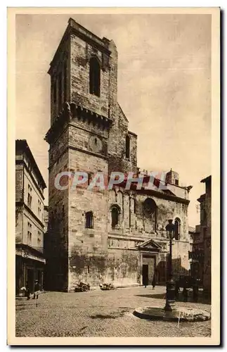 Cartes postales Nimes La Cathedrale