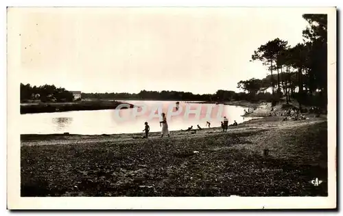 Cartes postales Hossegor Capbreton Le Bouret riviere salee avec petite Plage