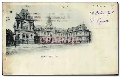 Cartes postales Le Havre Hotel de Ville